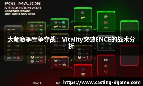 大师赛季军争夺战：Vitality突破ENCE的战术分析